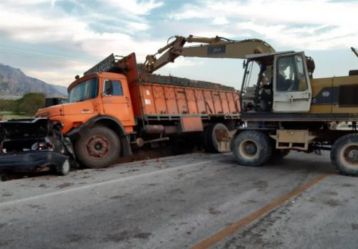 ۵ نفر در تصادف پراید با کامیون در محور دشتستان – تنگستان کشته شدند