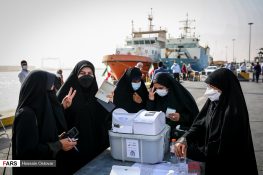 انتخابات ۱۴۰۰ شکوه حضور در کرانه خلیج‌فارس
