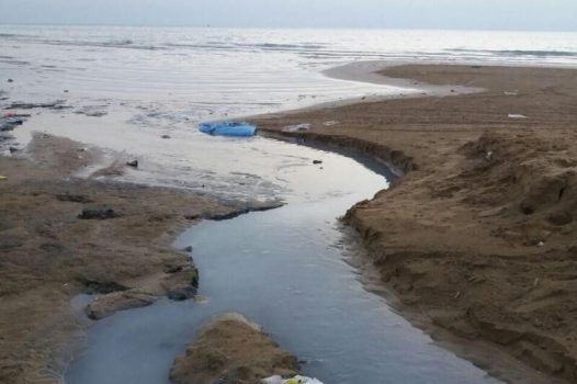 فاضلاب شهری بوشهر دامنگیر خلیج فارس و ساحل نشینان