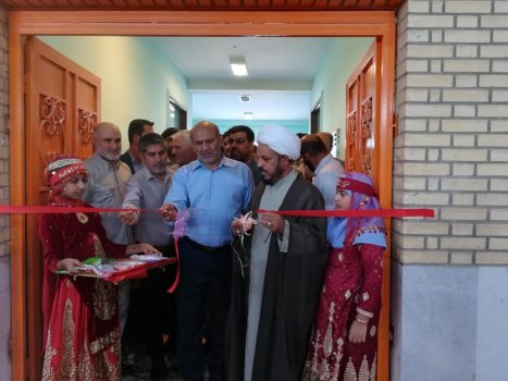 مجتمع آموزشی و ورزشی خیرساز بندر عامری تنگستان افتتاح شد