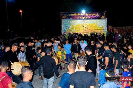 مراسم جاماندگان اربعین حسینی در عالیشهر برگزار شد