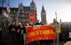 تظاهرات صدها هزار نفر در سراسر انگلیس در اعتراض به شرایط کاری و دستمزد