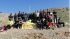 صعود ۴۰ نفری کارکنان شرکت توزیع نیروی برق استان به کوه بوم بلند دشتستان