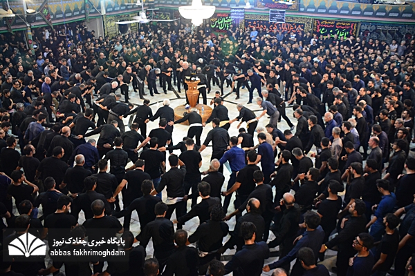 آئین عزاداری سنتی عاشورای حسینی در مسجد دهدشتی شهر بوشهر