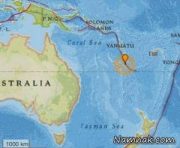 زلزله ۷ ریشتری و احتمال سونامی در شرق استرالیا