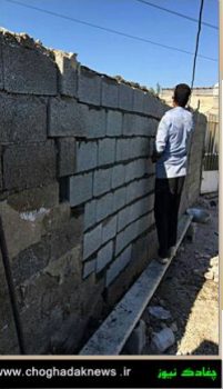بازسازی و ساخت منازل محرومان چغادک توسط گروه جهادی شهید حججی+تصویر