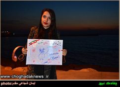 تصاویر بوشهریها در پویش مردمی دلنوشته های انقلاب