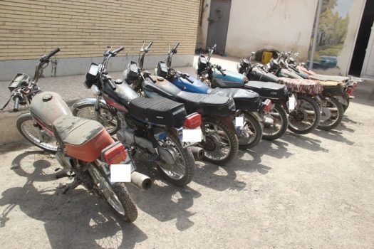 کشف ۱۴فقره سرقت موتور سیکلت در دشتستان