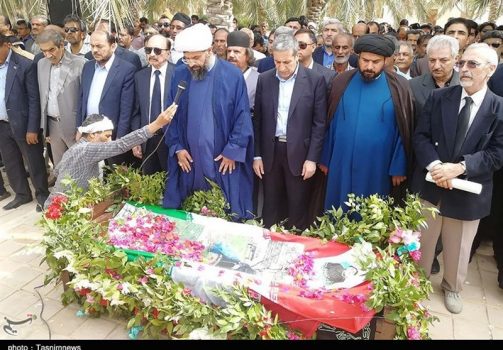پیکر همایون شهنواز در دلوار تنگستان آرام گرفت+تصاویر