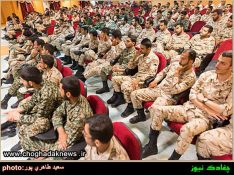 تصاویر دیدار رمضانی سردار رزمجو با سربازان همراه با ضیافت افطاری