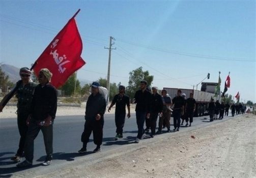 پیادهروی اربعین از کنگان تا کربلا آغاز شد