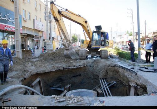 ۳۳ کیلومتر شبکه جمعآوری فاضلاب در بافت تاریخی بوشهر اجرا میشود