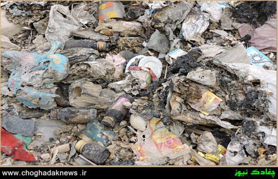 مشکلات شهروندان و دفع ناصحیح زباله در شهر چغادک+تصویر
