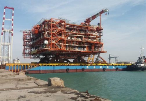 دومین سکوی فازهای ۲۲ تا ۲۴ پارس‌جنوبی بهمن‌ماه امسال وارد مدار تولید می‌شود