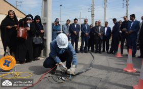 تصاویر تور رسانه ایی بازدید از پروژه های شرکت توزیع نیروی برق استان بوشهر