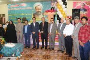 آیین بزرگداشت مقام معلم و تکریم فرهنگیان آب‌پخش برگزار شد