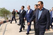 وزیر نفت سوریه از فاز ۱۳ پارس جنوبی بازدید کرد