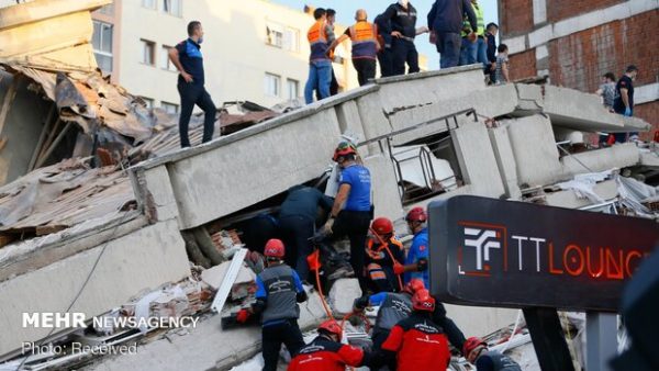 وقوع پس لرزه ۵ ریشتری در مناطق زلزله زده ترکیه