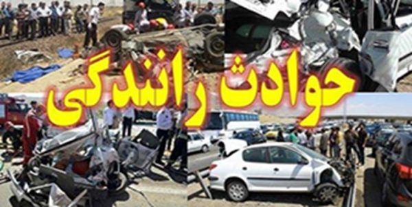 واژگونی یک دستگاه تریلر در مسیر شرق به غرب بزرگراه آزادگان