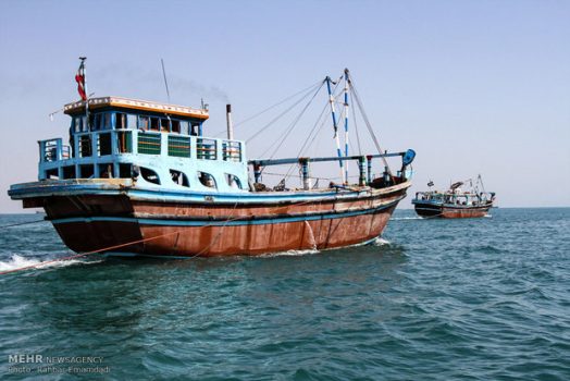 ۵ شناور صیادی در خلیجفارس توقیف شد