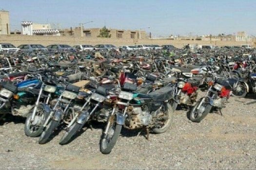 منع تردد خودروهای غیربومی در بوشهر/ ترخیص موتورسیکلت‌های رسوبی