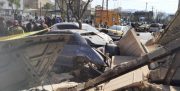 ریزش آوار در بلوار ابوذر تهران/ خودروهای میلیاردی زیرآوار ماند
