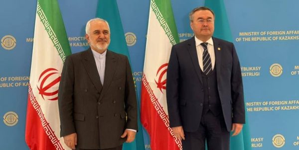 ظریف: امیدواریم مذاکرات برای ترسیم خط مبدا در خزر هر چه سریعتر به نتیجه برسد