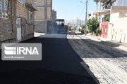 ۲۰ هزار مترمربع معابر روستاهای گناوه آسفالت شد