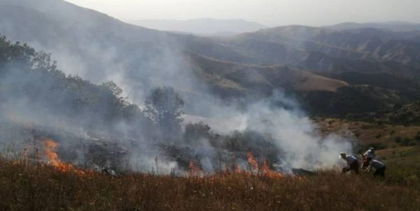 آتش سوزی در جنگل‌های ارسباران