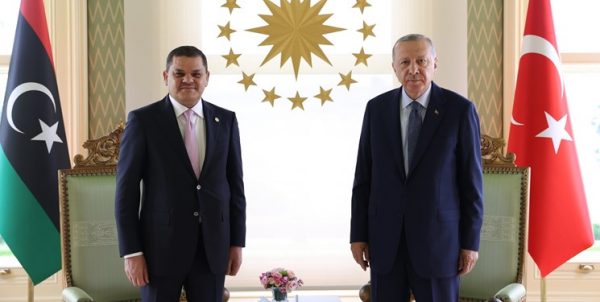 دیدار اردوغان و نخست‌وزیر لیبی پشت درهای بسته