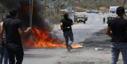 تداوم خشم شبانه فلسطینیان در جنوب نابلس و زخمی شدن ۵۳ نفر