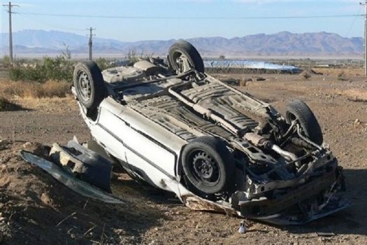 واژگونی خودرو در محور اهواز – خرمشهر سه کشته و ۲ مصدوم برجا گذاشت