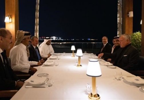 رایزنی پادشاه اردن و امیر قطر در مورد تحولات منطقه