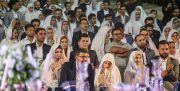 سنگ تمام دانشجویان بوشهری در خلیج‌فارس+ عکس