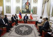 دیدار و گفتگوی امیرعبداللهیان با رئیس جمهور ونزوئلا