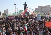 طنین فریاد “مرگ بر آمریکا” در کرانه خلیج فارس/ بوشهری‌ها “اقتدار” ایران‌ را به نمایش گذاشتند‌