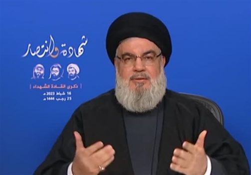 هشدار شدیداللحن نصرالله به آمریکایی‌ها/ زلزله سوریه چهره ریاکار آمریکا را نشان داد