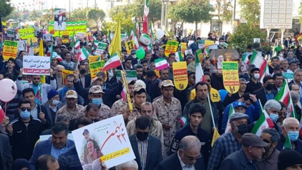 تصاویر راهپیمایی ۲۲ بهمن دراستان بوشهر