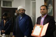 تجلیل از دو هنرمند هم استانی مسعود عرب زاده و الناز رشیدی