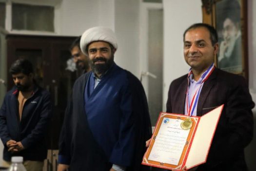تجلیل از دو هنرمند هم استانی مسعود عرب زاده و الناز رشیدی