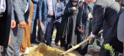 نهال کاری وزیر جهاد کشاورزی در دلوار جهت تحقق شعار کاشت ۱ میلیارد اصله نهال در کشور