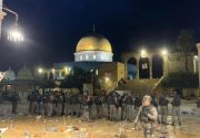 مجروح‌شدن ۲۰ نمازگزار فلسطینی در مسجدالاقصی/ تظاهرات فلسطینیان در حمایت از الاقصی