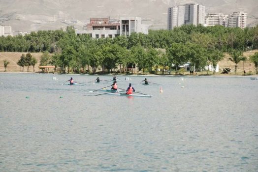 درخشش بانوان بوشهری در لیگ قایقرانی کشور + تصاویر