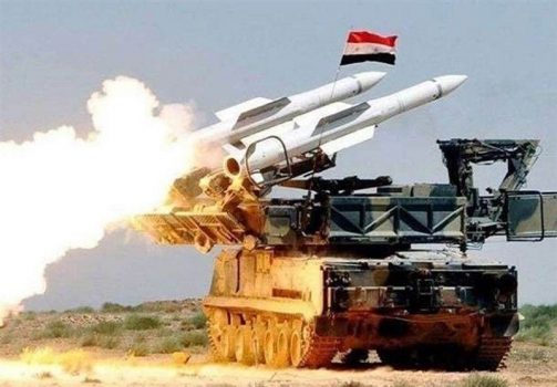 حمله رژیم صهیونیستی به آسمان سوریه با رهگیری و ساقط شدن موشک ها روبرو شد