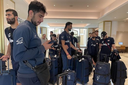 ملیپوشان والیبال به آمریکا رسیدند؛ عطایی همچنان در فرانکفورت