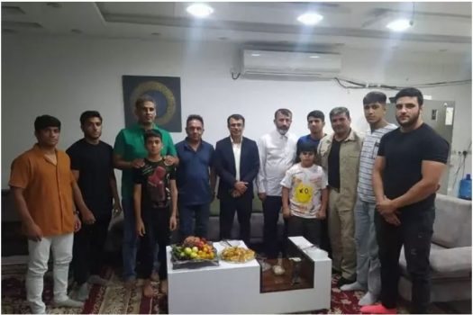 کشتیگیر ملیپوش بوشهری تجلیل شد