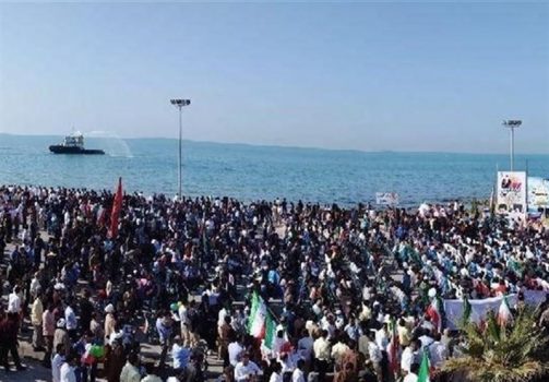 طنین فریاد مرگ بر آمریکا از کنار خلیج فارس/ بوشهریها بار دیگر جنایات اسرائیل را محکوم کردند + فیلم