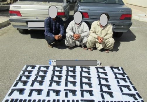 انهدام شبکه فعال قاچاق سلاح و مهمات شرق کشور/ ۳ سرکرده اصلی باند دستگیر شدند