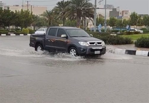 بیشترین بارندگی استان بوشهر در بندر دیلم با بیش از ۲۹ میلیمتر ثبت شد