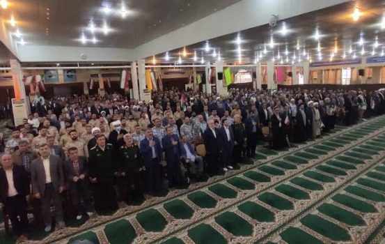 اجتماع مردم بوشهر به مناسبت ۹ دیماه برگزار شد